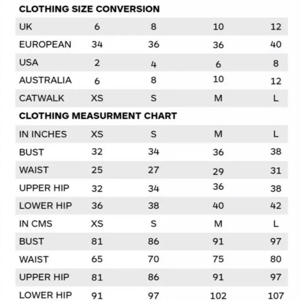 Catwalk Connection size Small - Picture 7 of 7